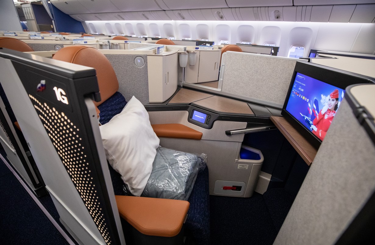 Aeroflot 777 Business Class