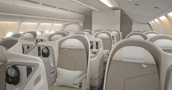 Foto (c) Aircalin Aircalin a330-900 business class