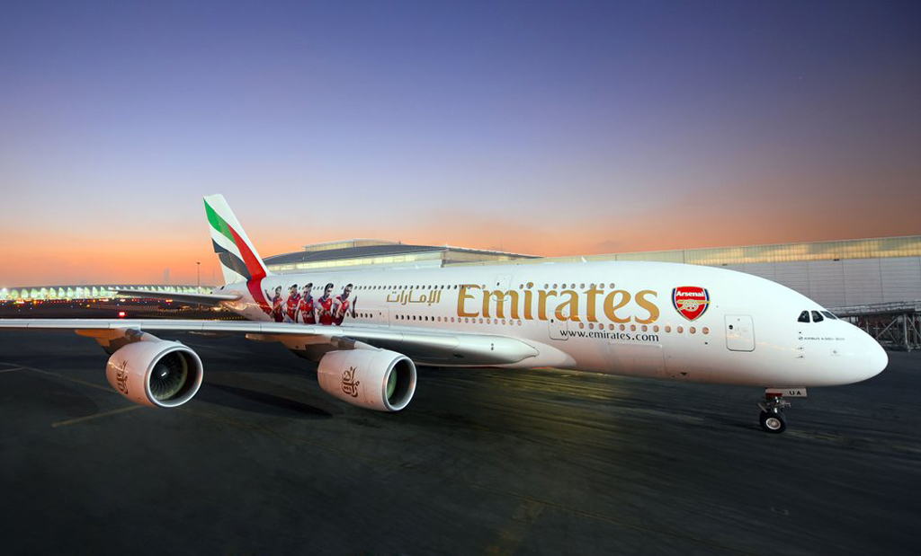 Arsenal Emirates A380