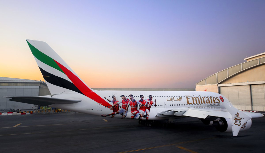 Arsenal Emirates A380