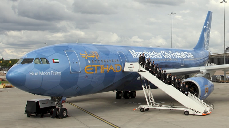 Etihad Manchester City A330