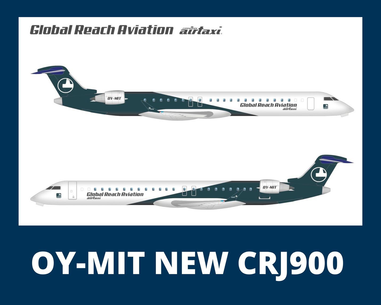 Foto (c) Global Reach Aviation Global Reach Aviation CRJ900