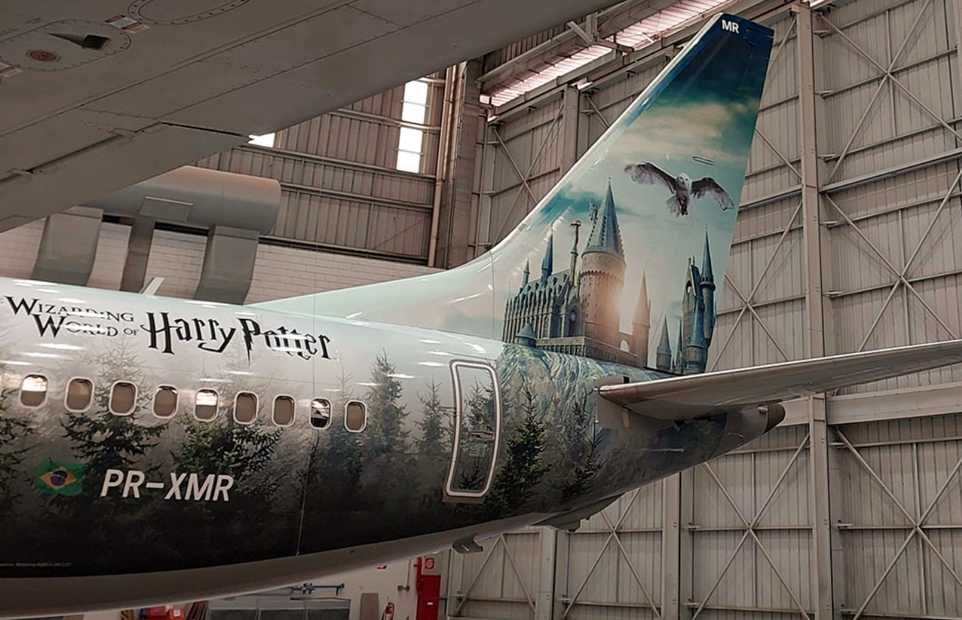 Gol Harry Potter 737