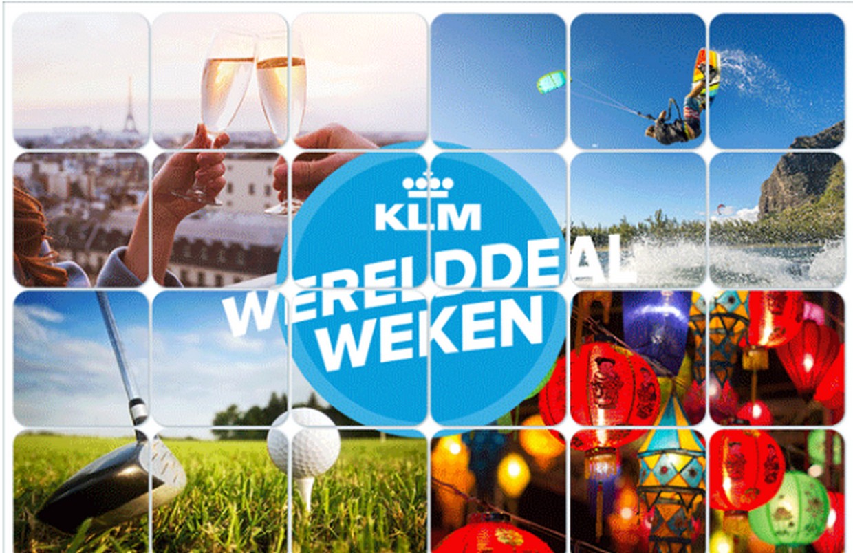 KLM start 'alternatief' voor Werelddeal Weken Luchtvaartnieuws