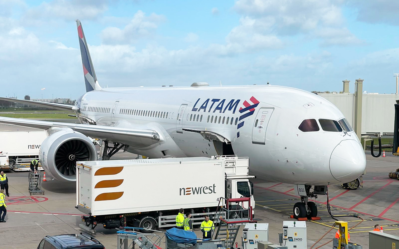 LATAM Airlines slaat vleugels uit met eerste vlucht naar Schiphol