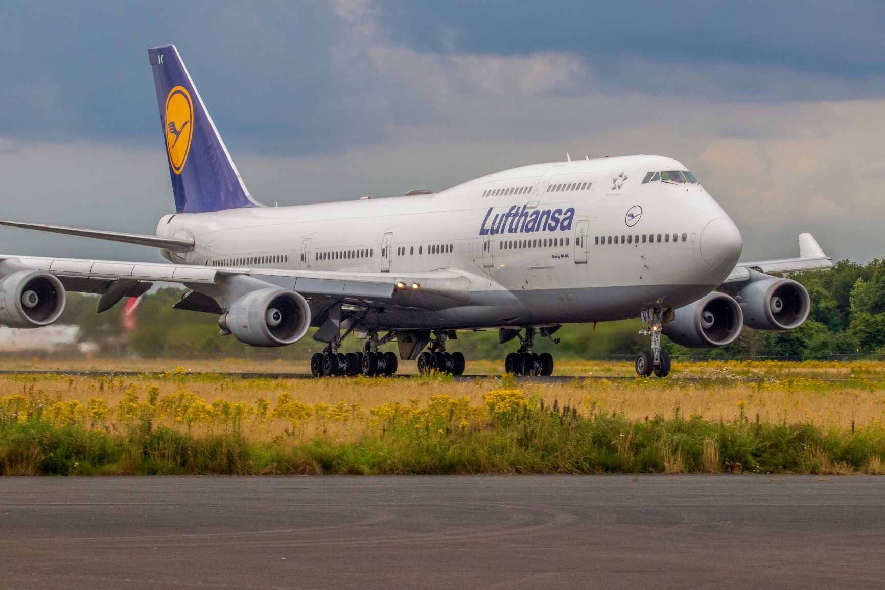 Lufthansa 747 Twente