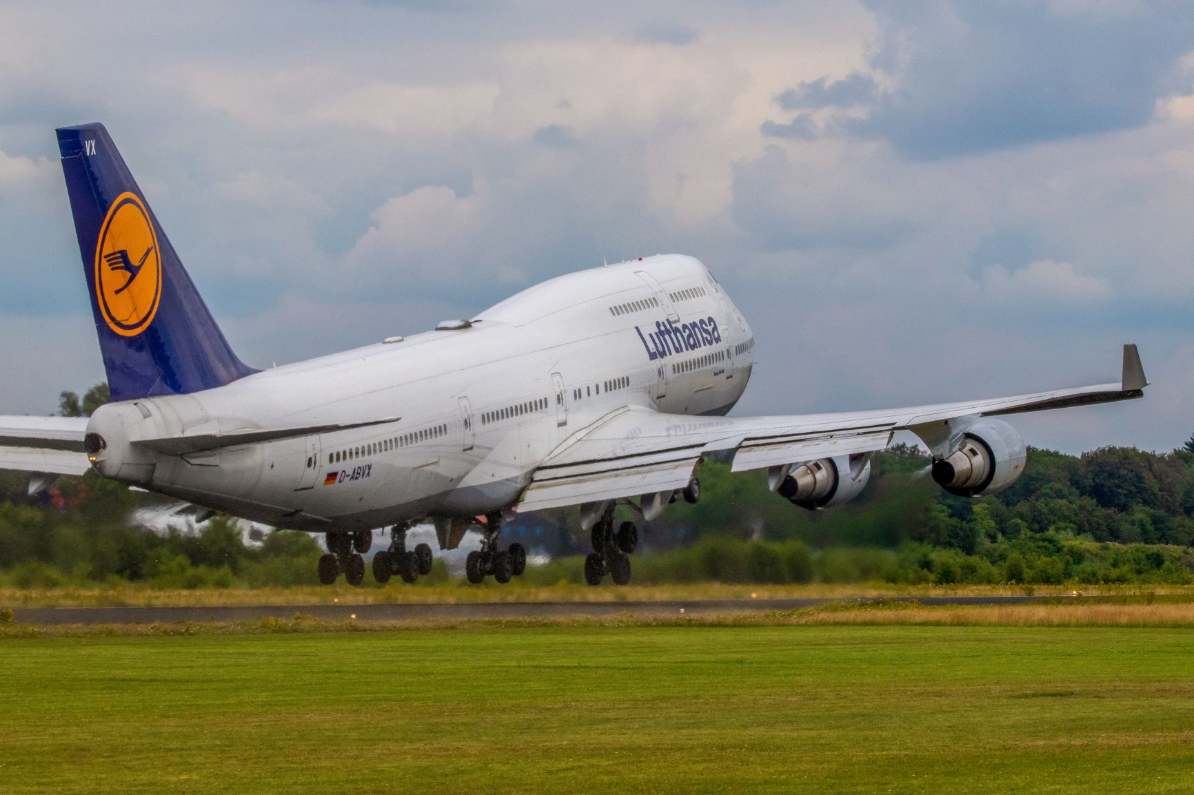 Lufthansa 747 Twente
