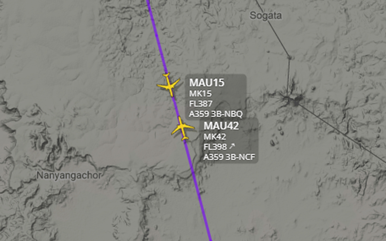 Air Mauritius FR24