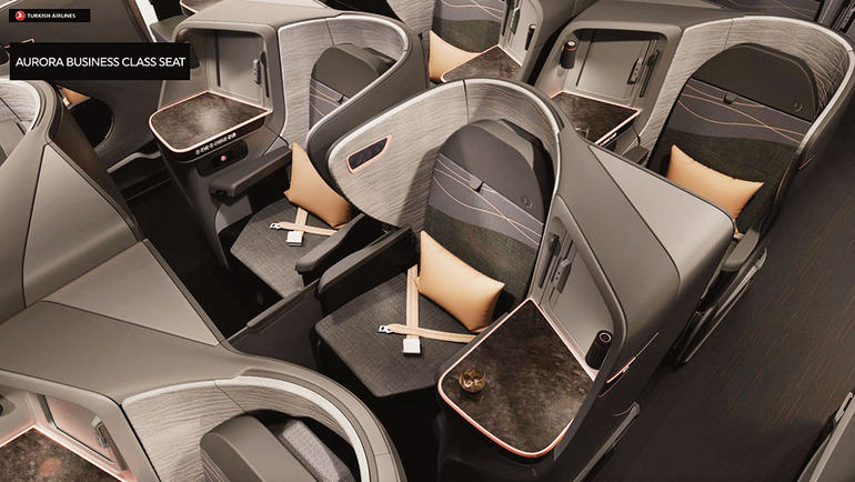 Turkish Airlines nieuwe Business Class