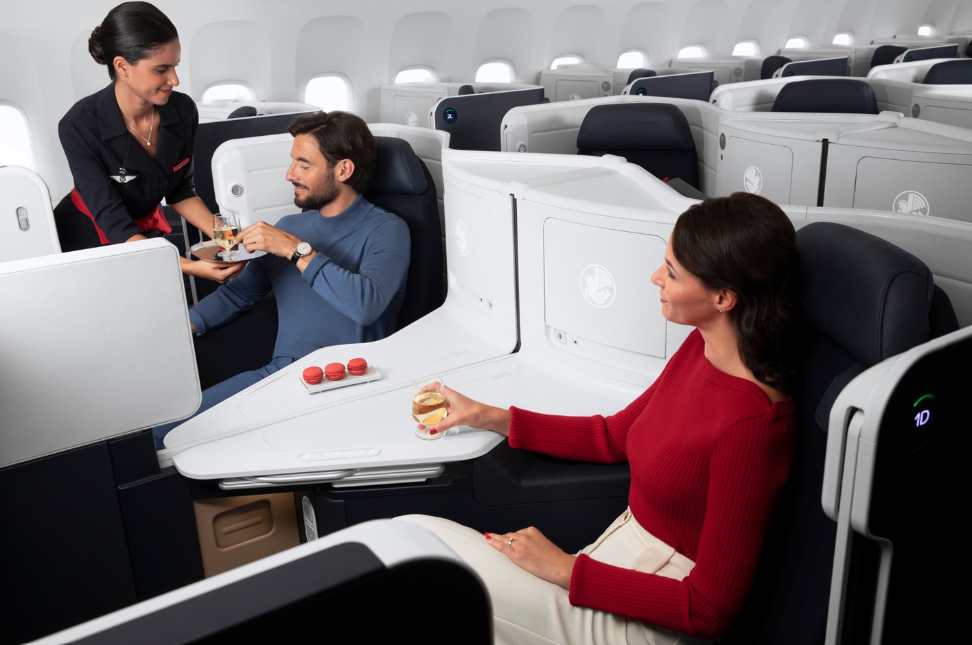 Air France Nieuwe Business Class met schuifdeurtjes