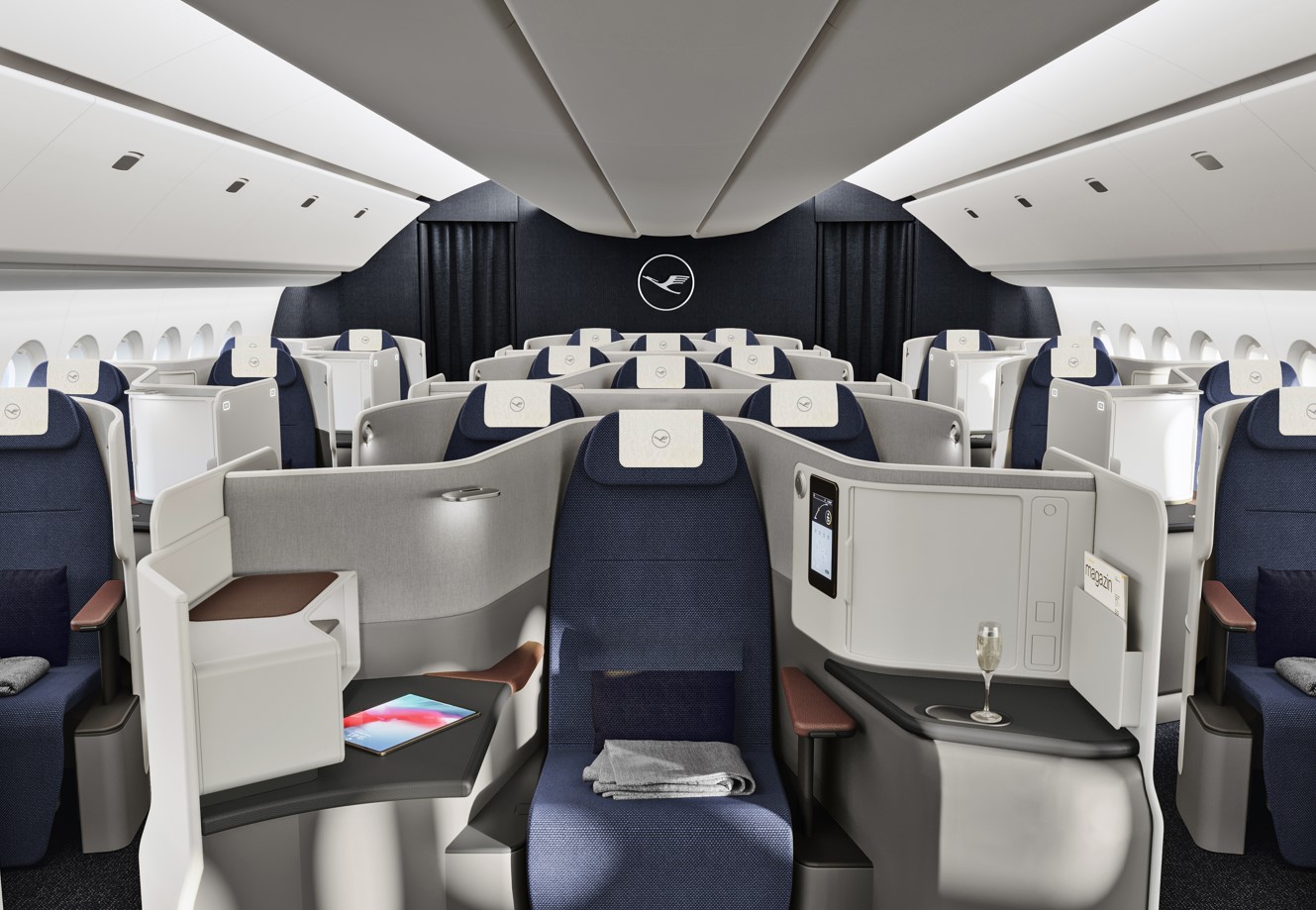 Lufthansa nieuwe Business Class