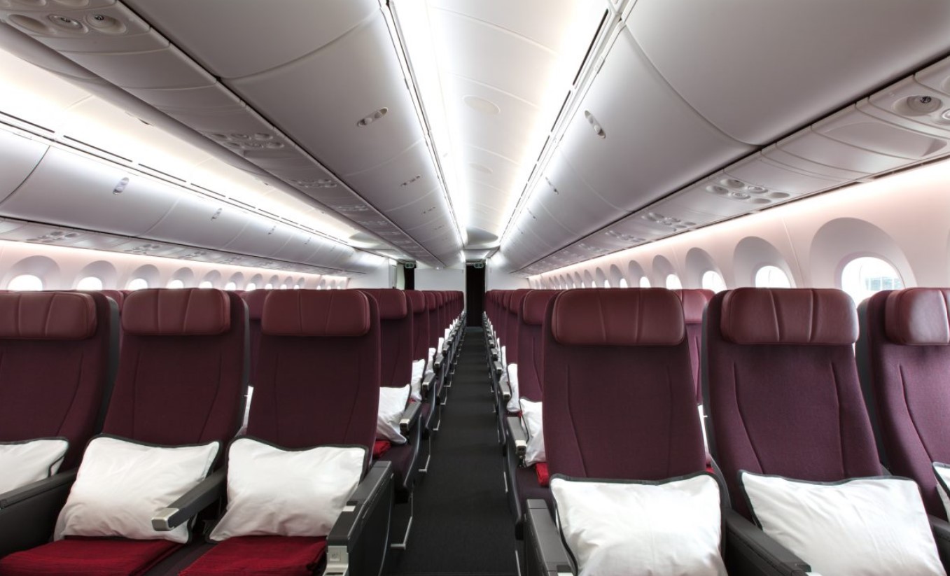 Qantas 787 Economy