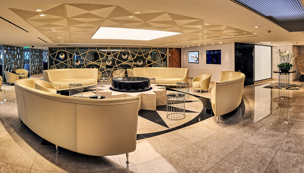 Qatar Airways Lounge Paris CDG