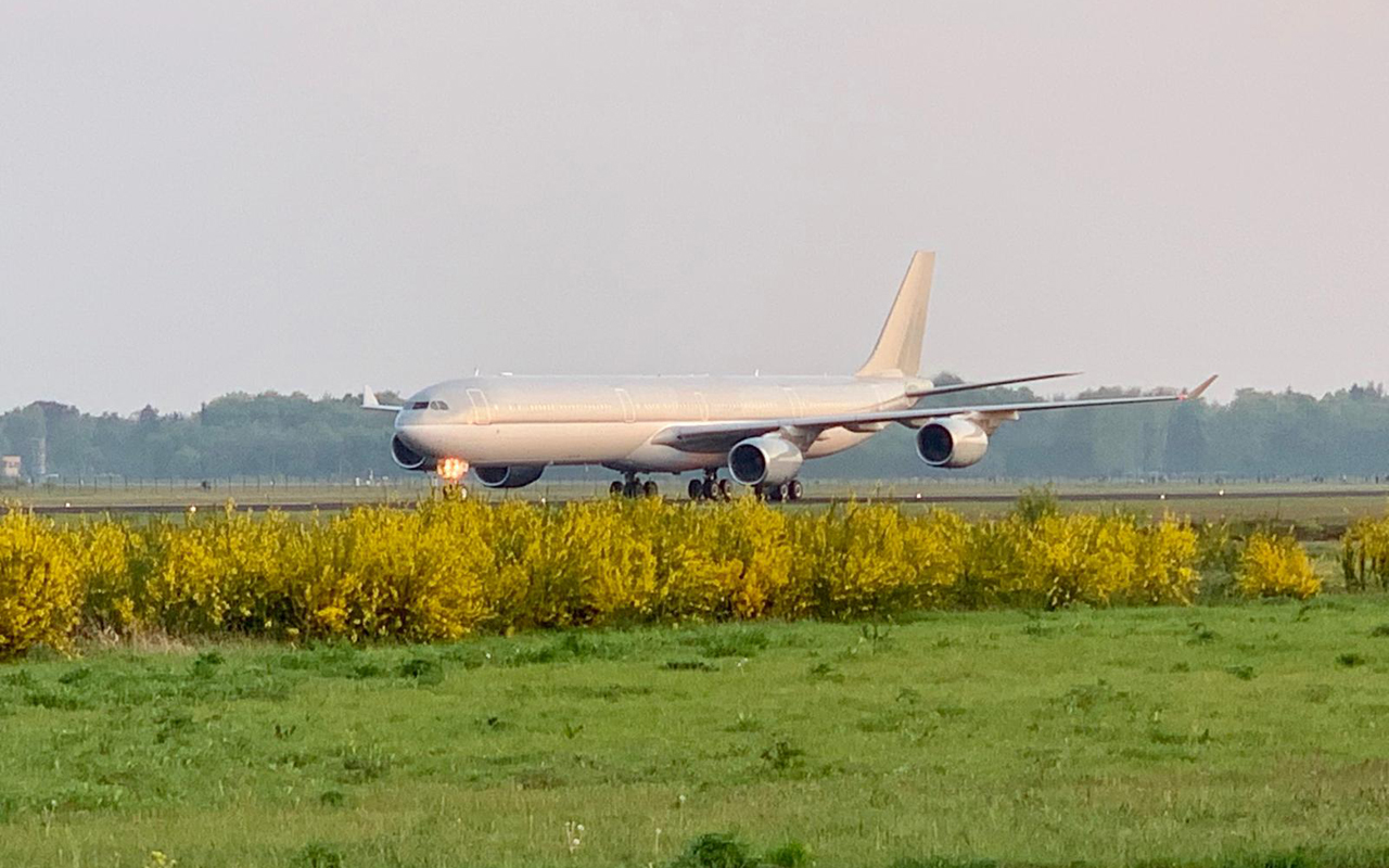 Qatar Airways A340 Twente