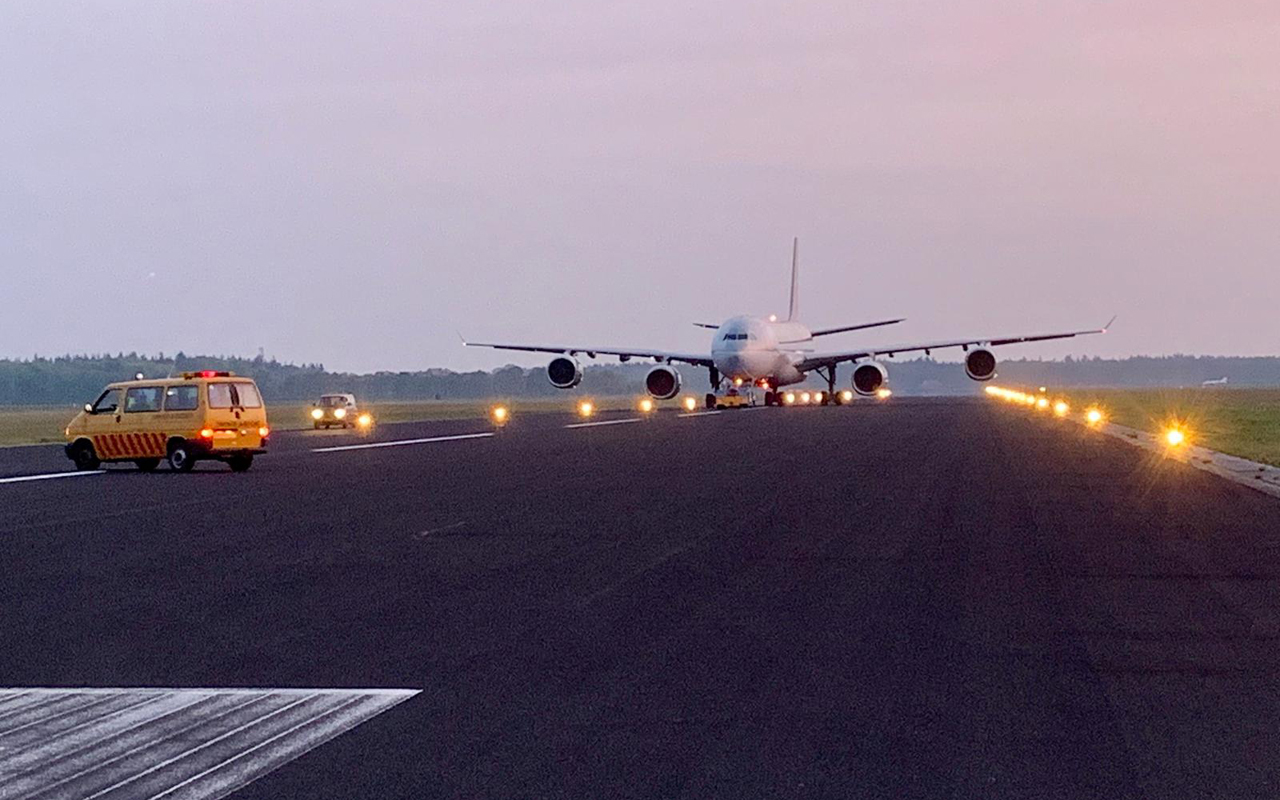 Qatar Airways A340 Twente