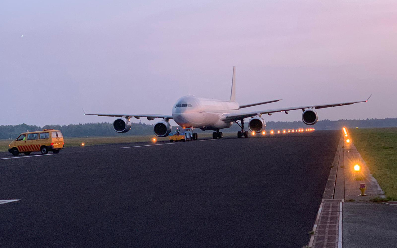 Qatar Airways A340 Twente