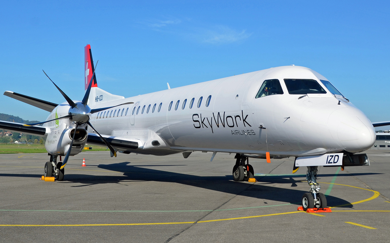 Sky Work Airlines Saab 2000