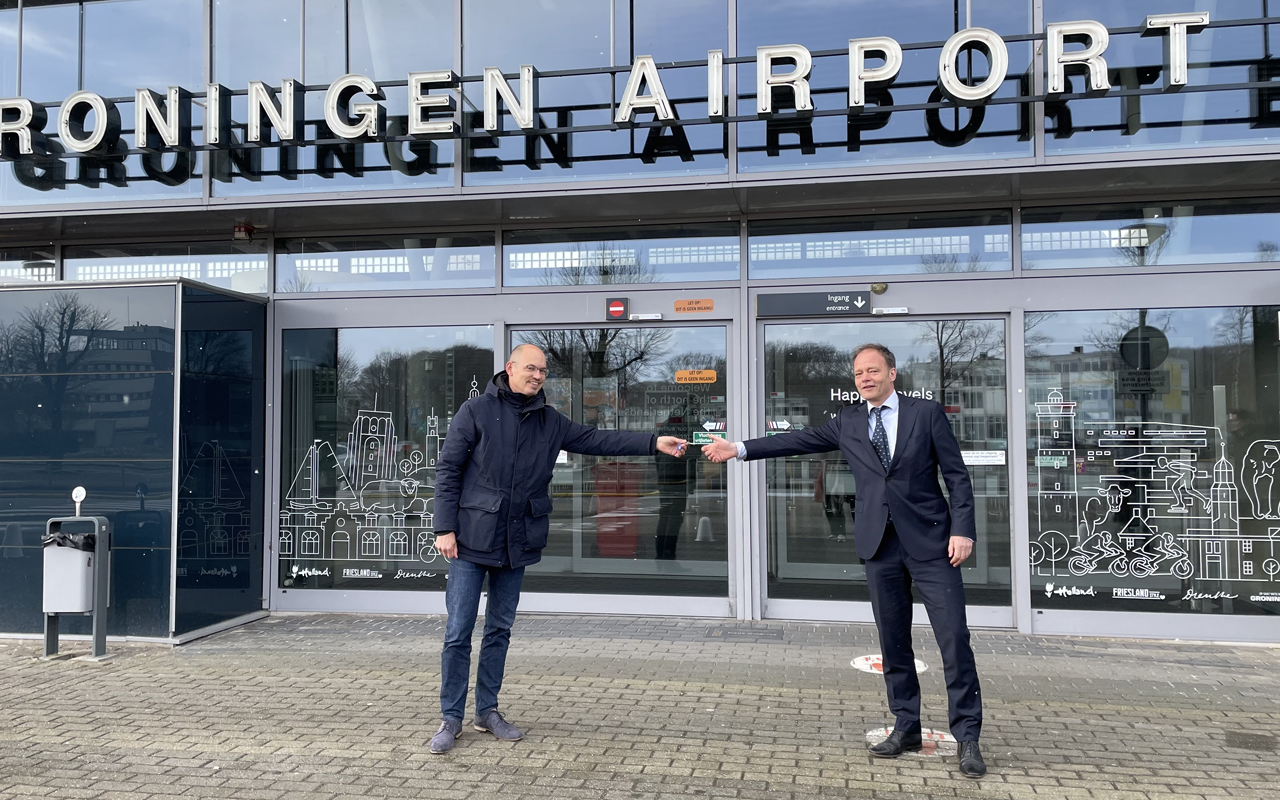 Start-up PEN EM wil elektrisch vliegen vanaf Groningen Airport Eelde