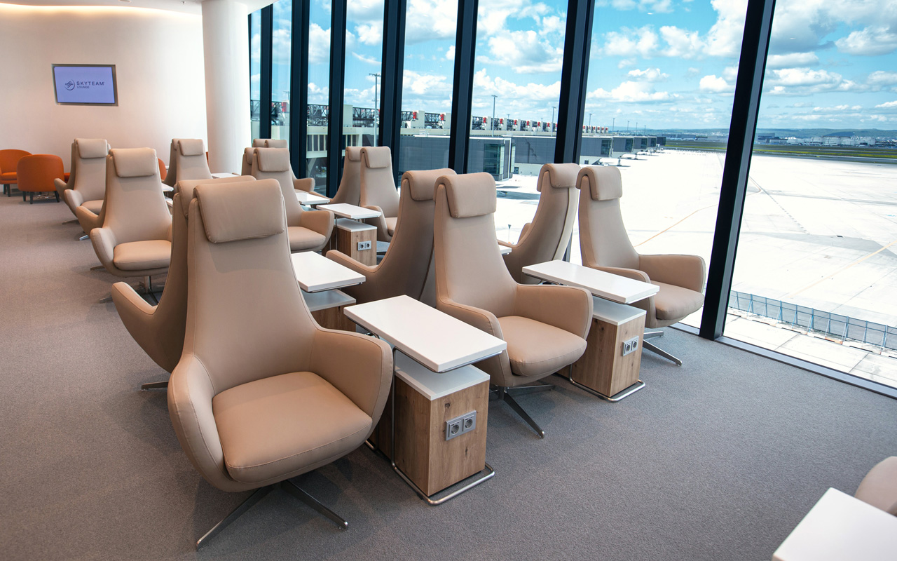 Foto (c) SkyTeam SkyTeam lounge Frankfurt