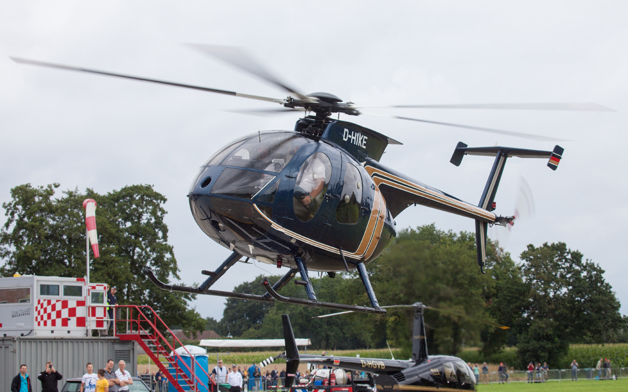 Diversiteit aan helikopters op Dutch Heli Day