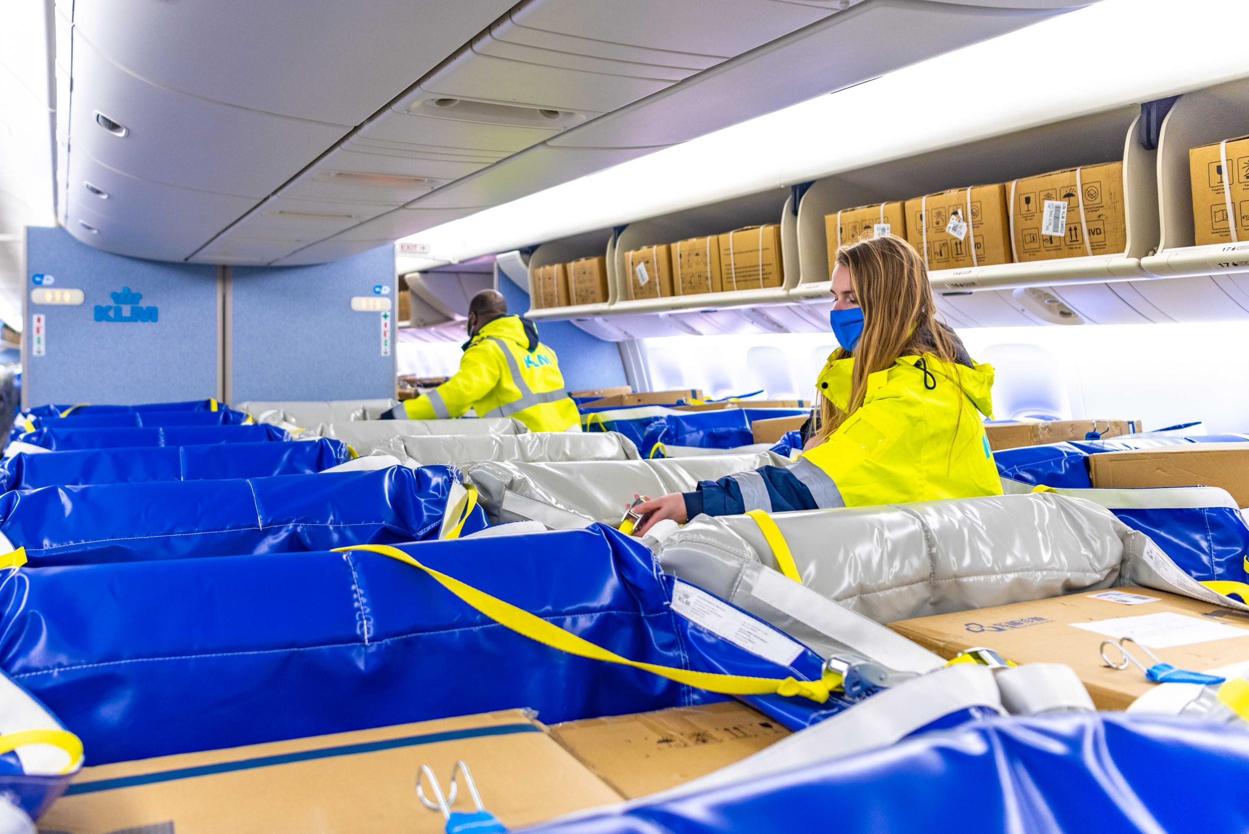 KLM introduceert nieuwe manier om vracht in cabine te vervoeren Oozo.nl