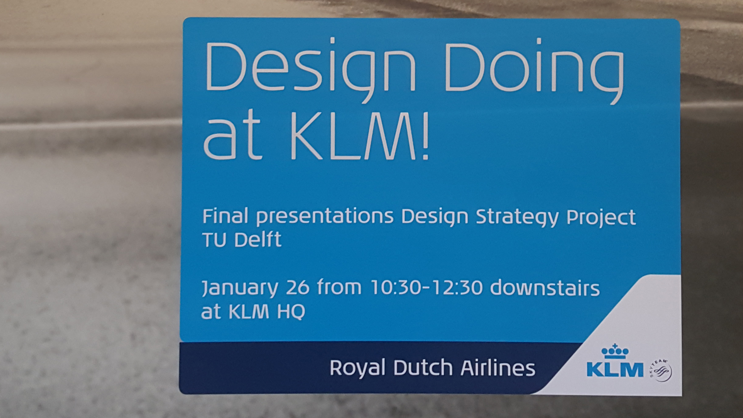 KLM TU Delft