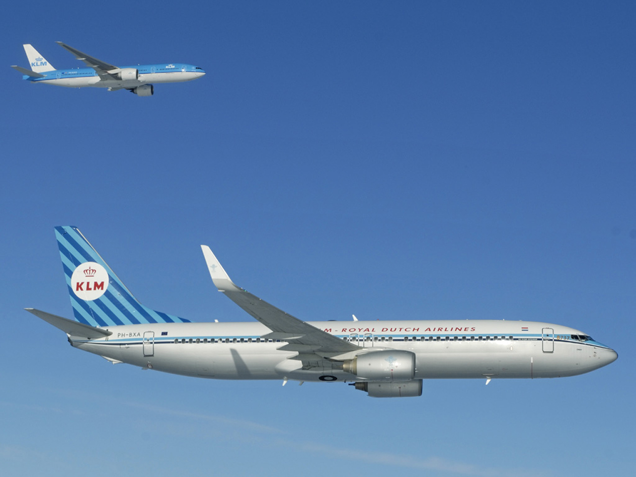 KLM 737 retro