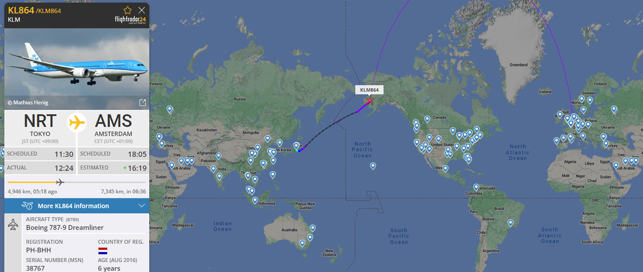 KLM Round the World