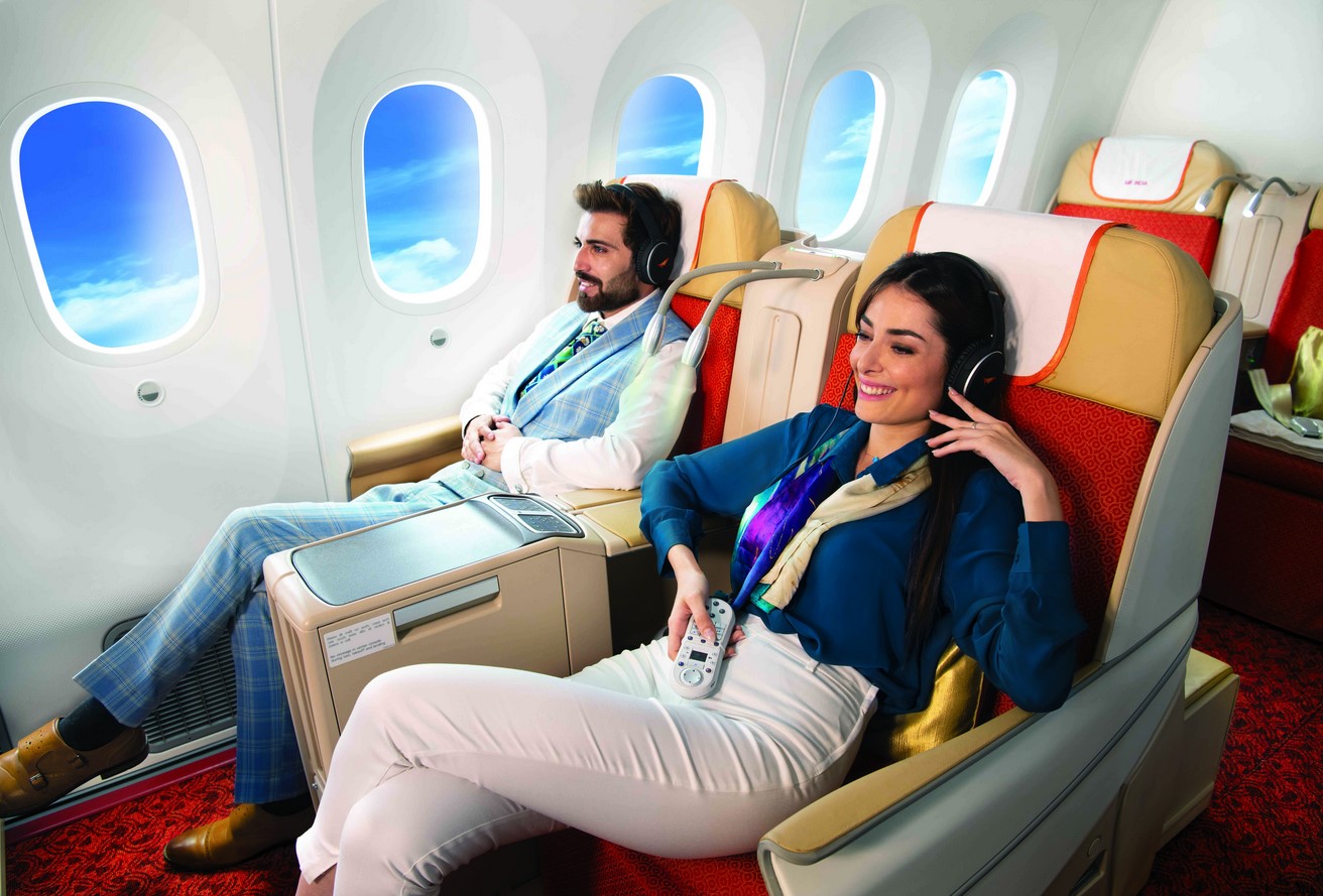 Air India 787 Business Class