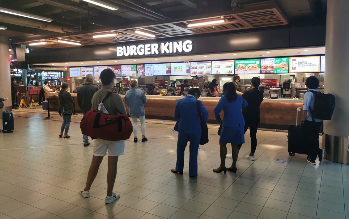 Burger King op Schiphol Plaza tijdelijk gesloten Luchtvaartnieuws
