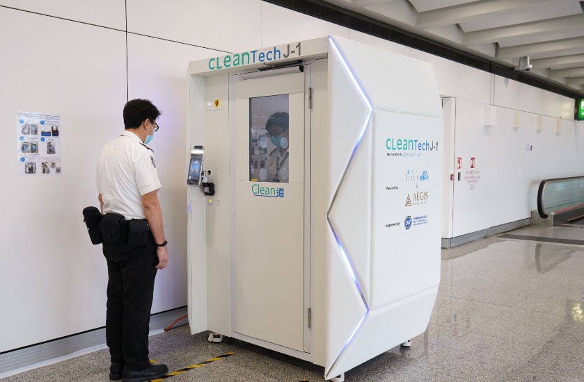 Cleantech Desinfectiemachine Hongkong