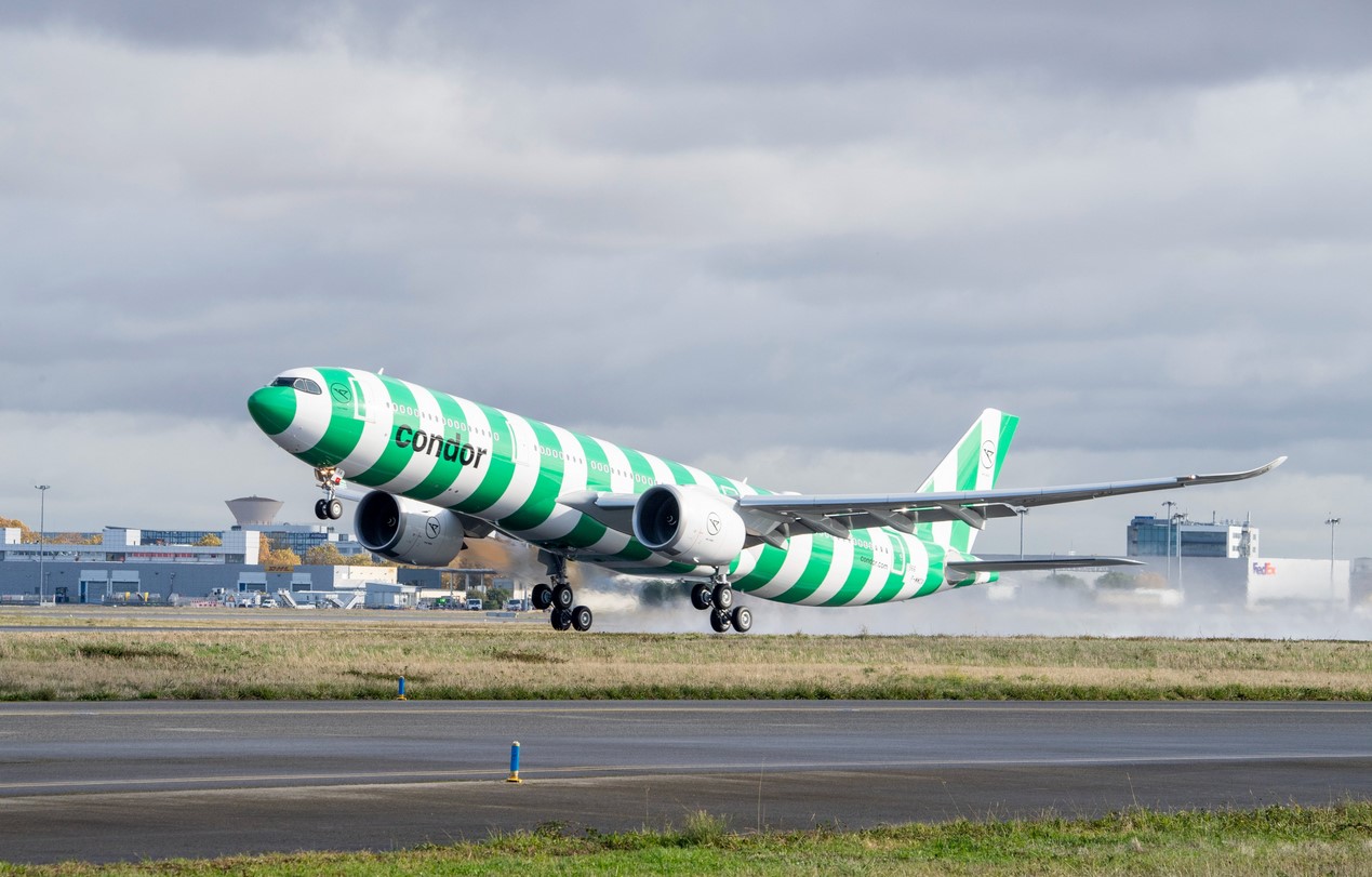 Erster Airbus A330neo für Condor kurz vor Auslieferung beschädigt