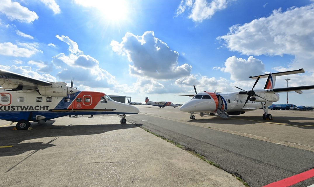 Kustwacht Dash-8 en Dornier