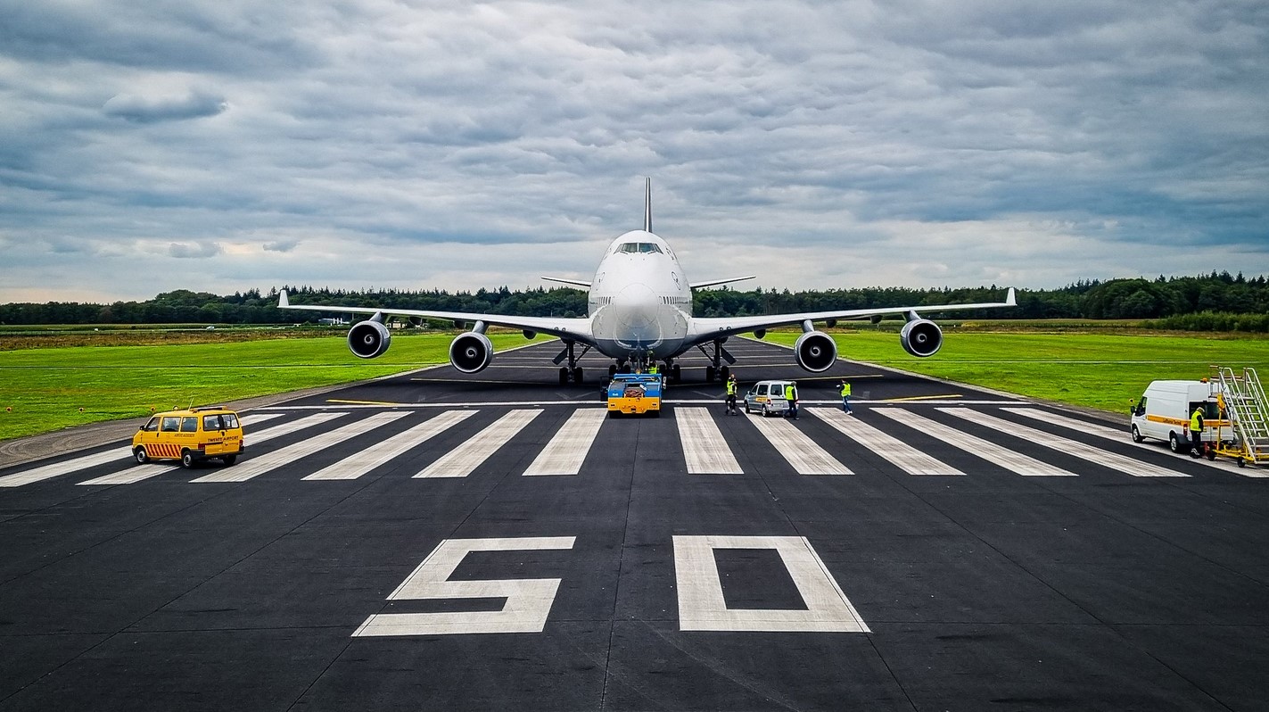 Vertrek laatste 747 Twente