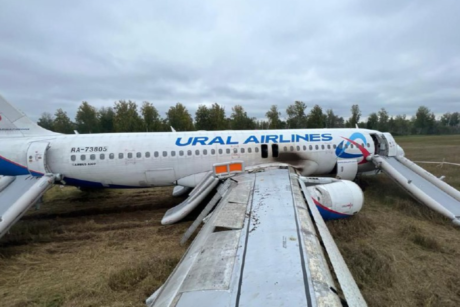 Ural Airlines Noodlanding