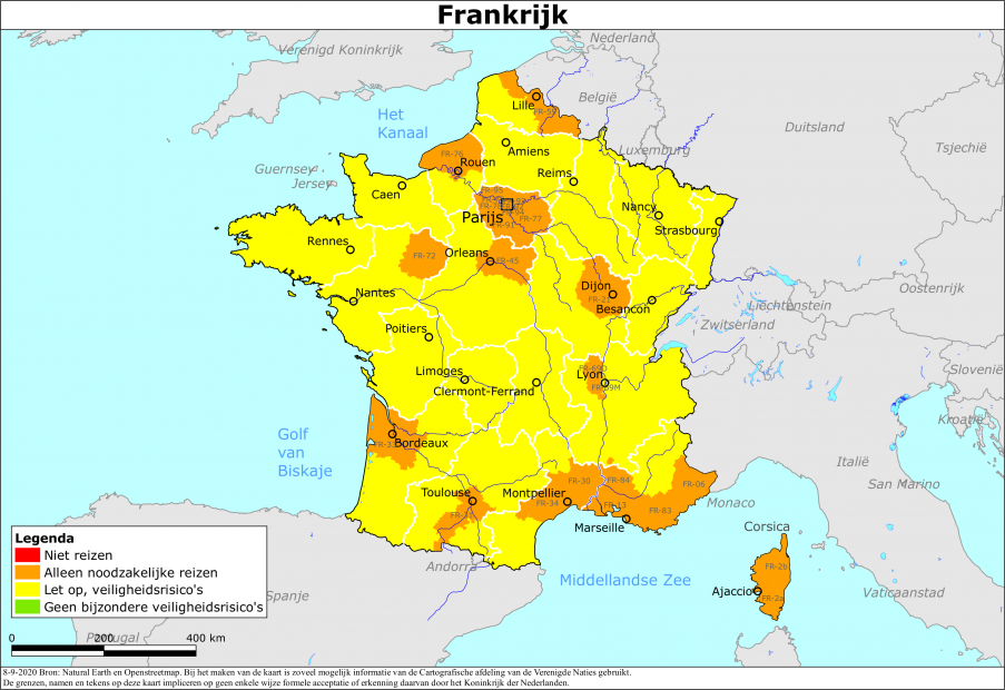 Reisadvies Frankrijk