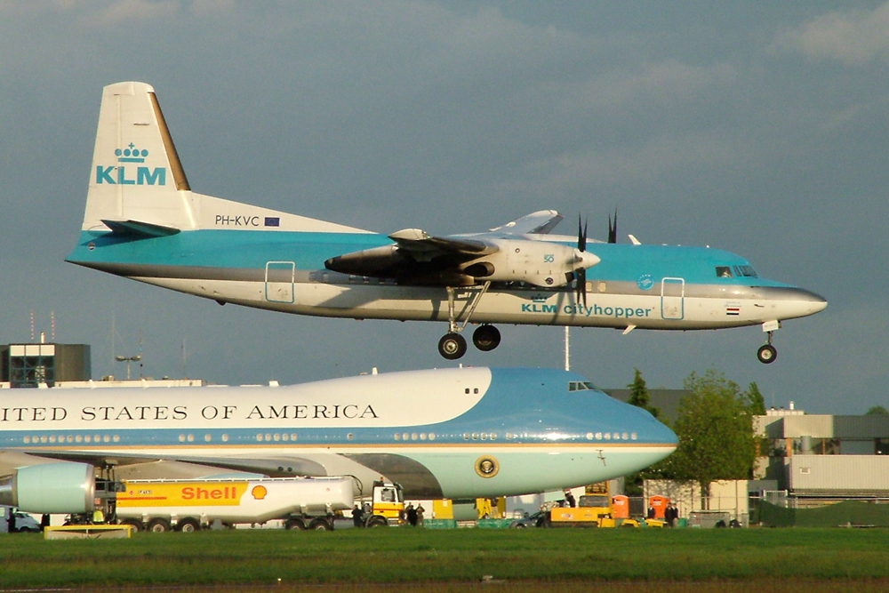 Fokker 50 KLM Cityhopper