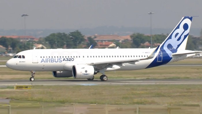 airbus, a320neo, luchtdoop, testvlucht