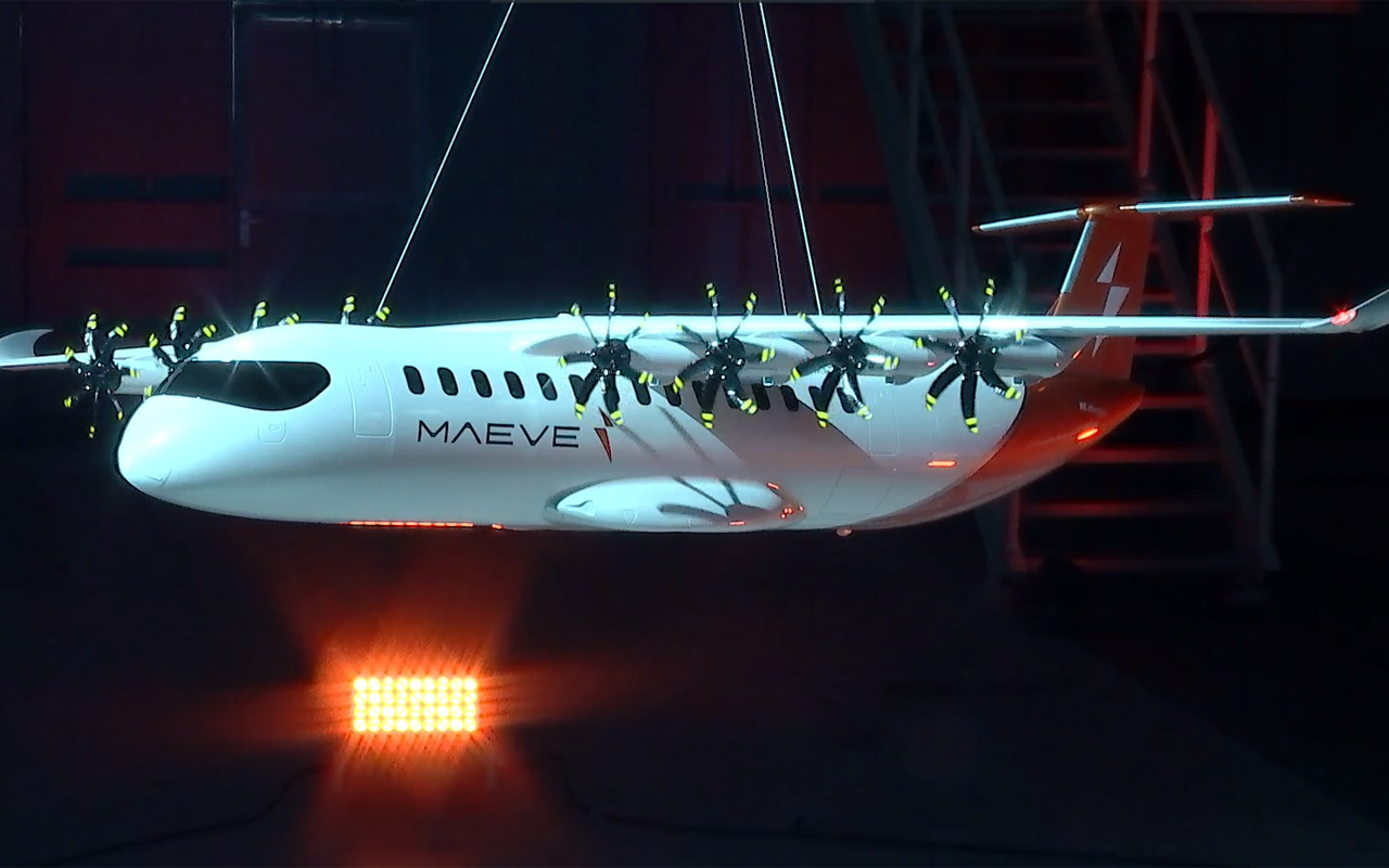 Mave unveiled the final electric passenger plane design